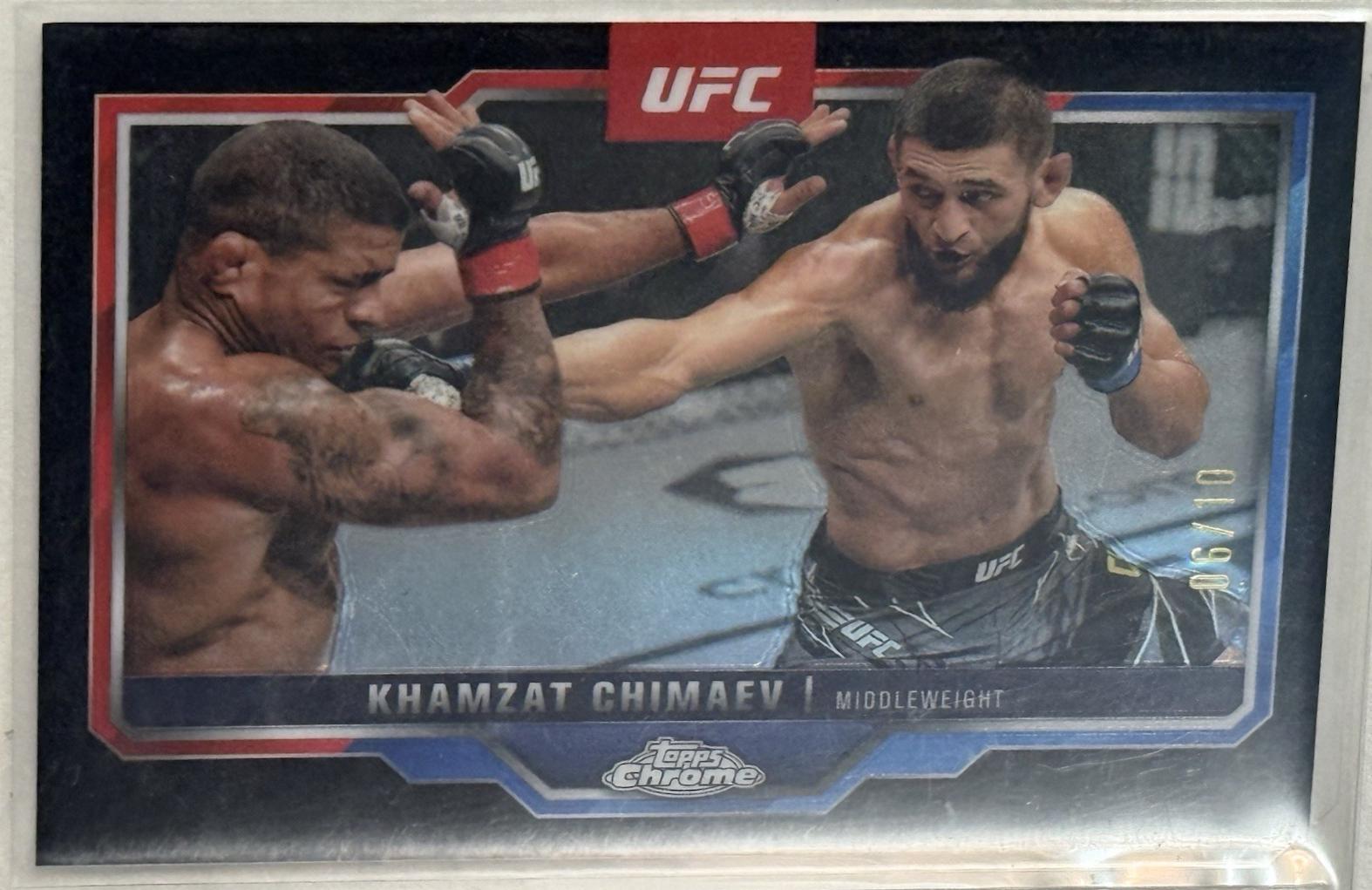 Khamzat Chimaev [Black Refractor] #102