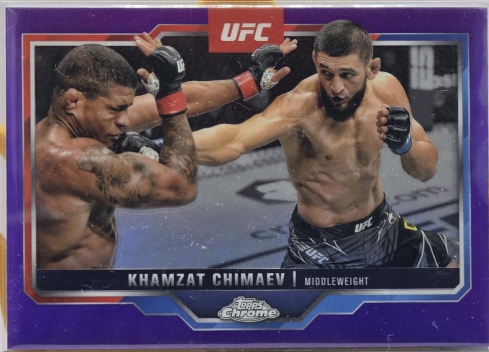Khamzat Chimaev [Purple Refractor] #102