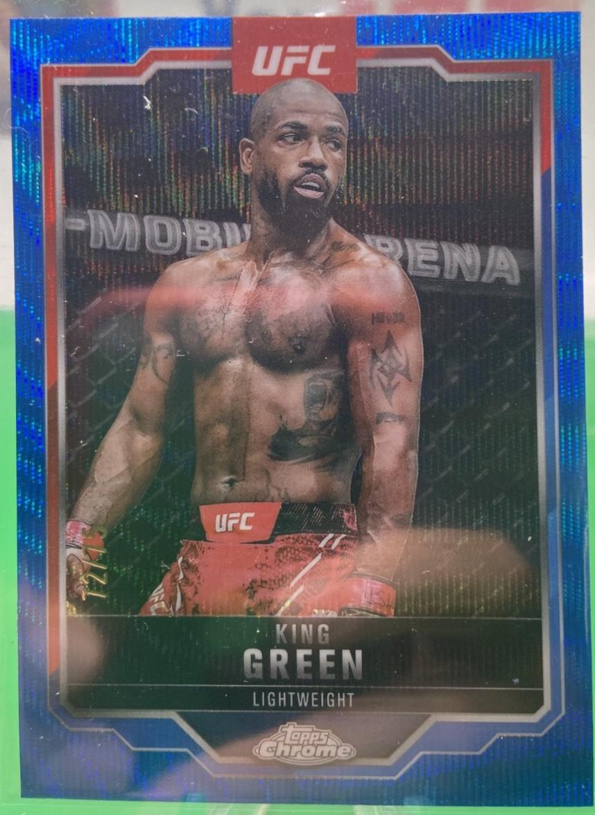 King Green [Blue Wave Refractor] #99
