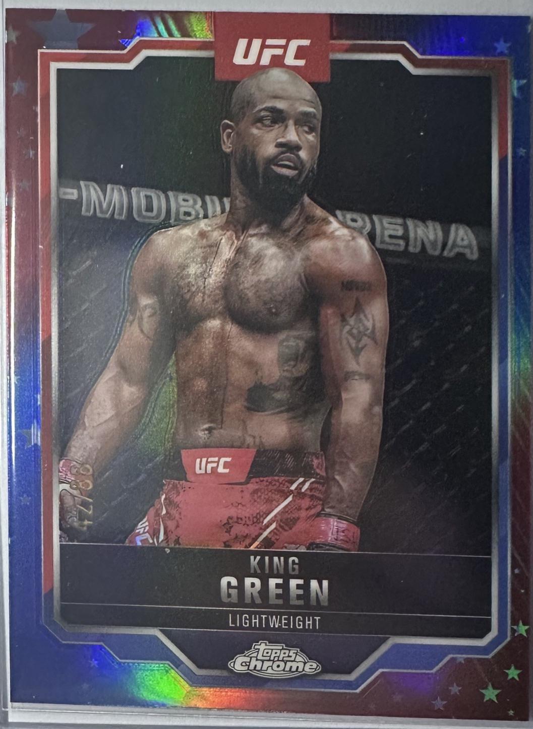King Green [Red White Blue Refractor] #99
