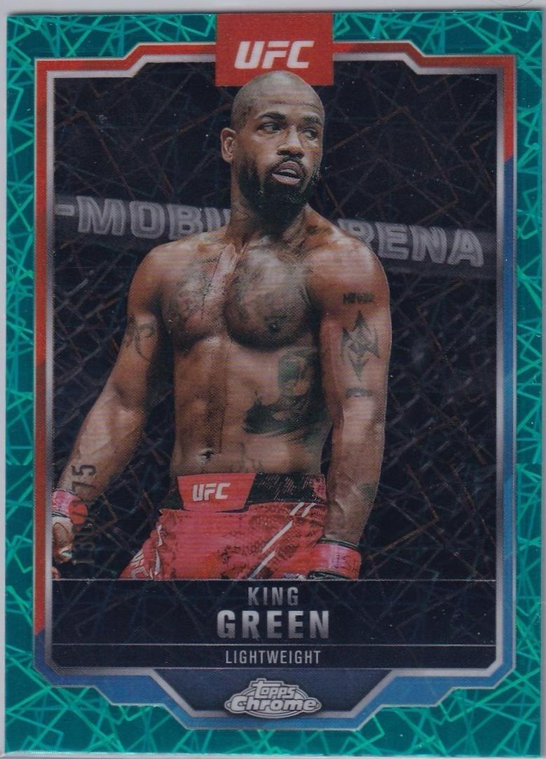 King Green [Teal Lazer Refractor] #99