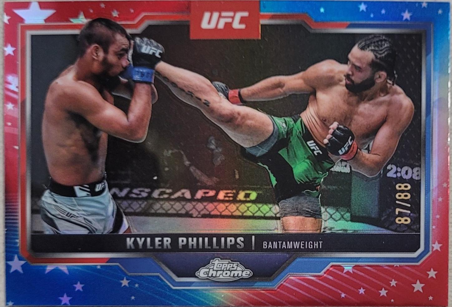 Kyler Phillips [Red White Blue Refractor] #181