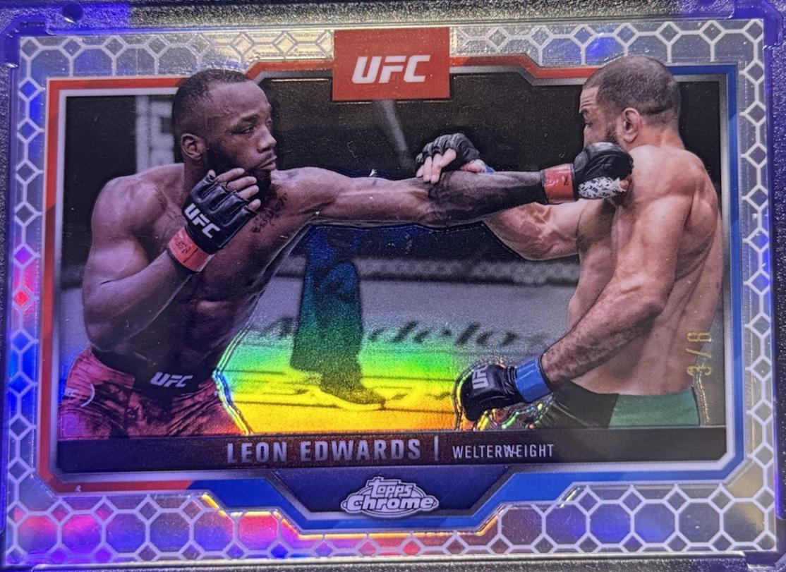 Leon Edwards [Black Gold Refractor] #139