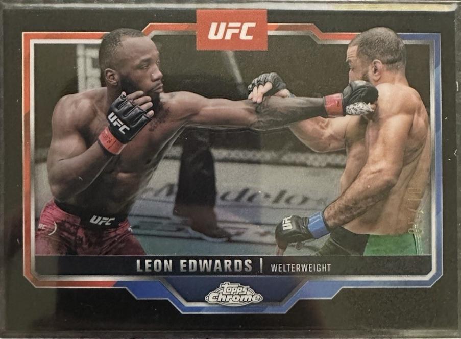 Leon Edwards [Black Refractor] #139