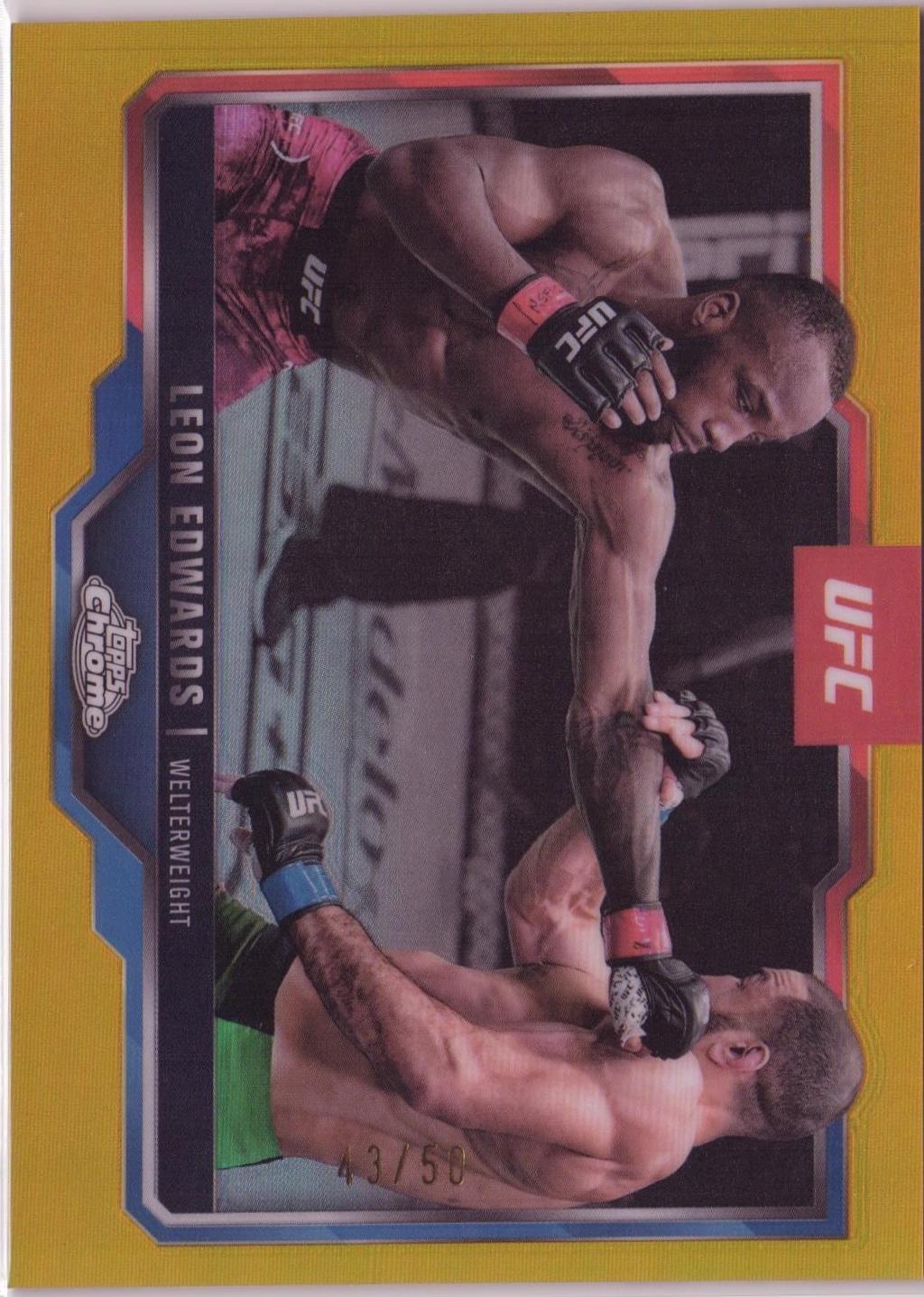 Leon Edwards [Gold Refractor] #139