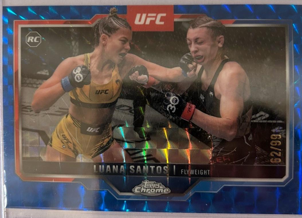 Luana Santos [Blue Geometric Refractor] #103