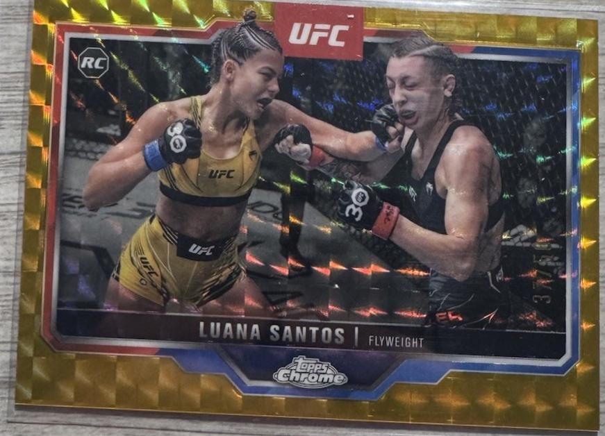 Luana Santos [Gold Geometric Refractor] #103