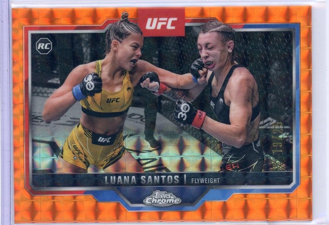 Luana Santos [Orange Geometric Refractor] #103