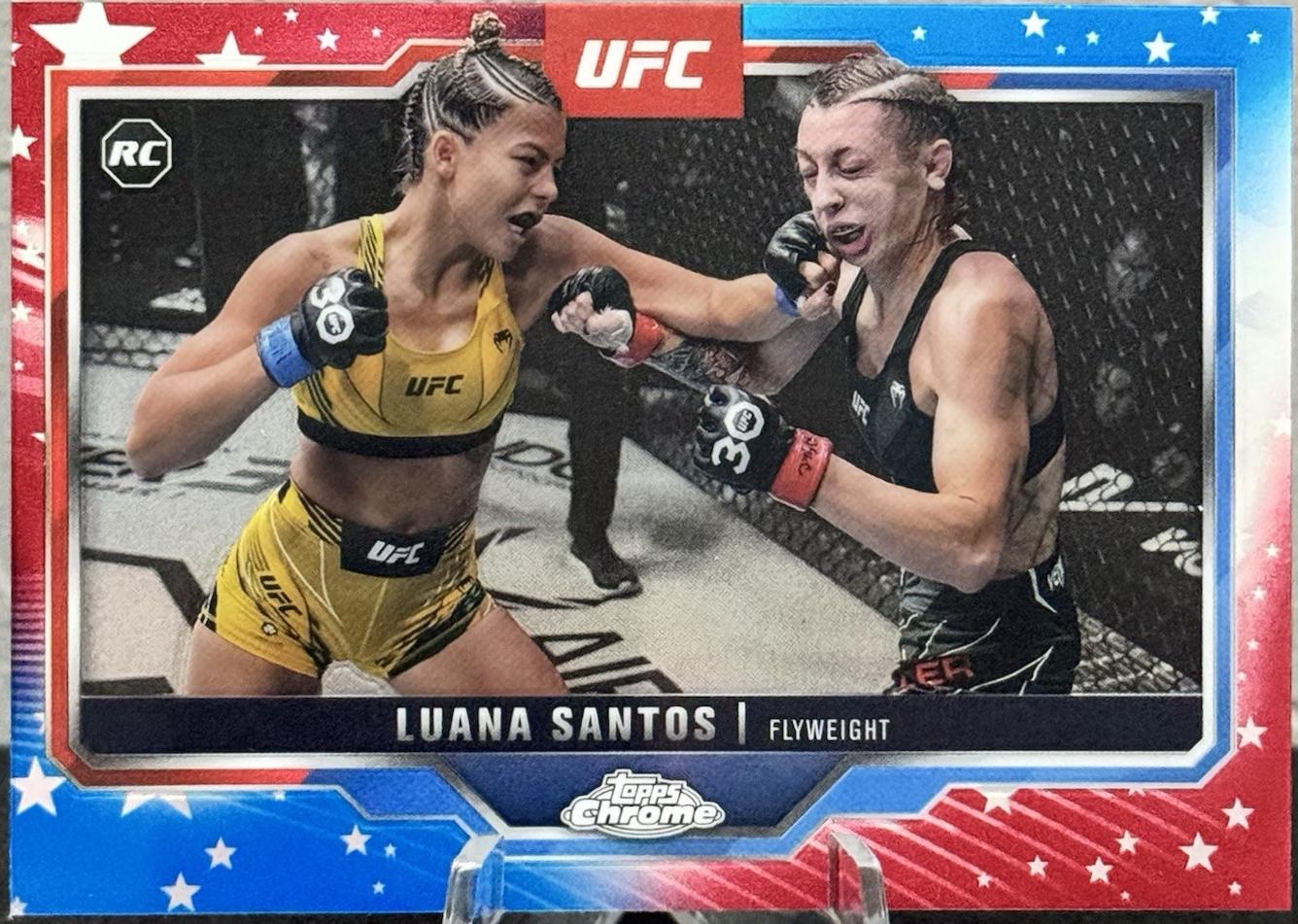 Luana Santos [Red Blue Refractor] #103