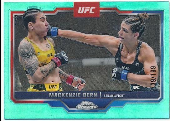 Mackenzie Dern [Aqua Refractor] #183