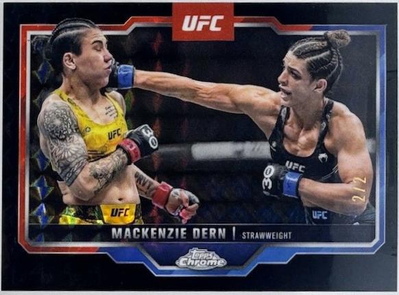 Mackenzie Dern [Black Geometric Refractor] #183
