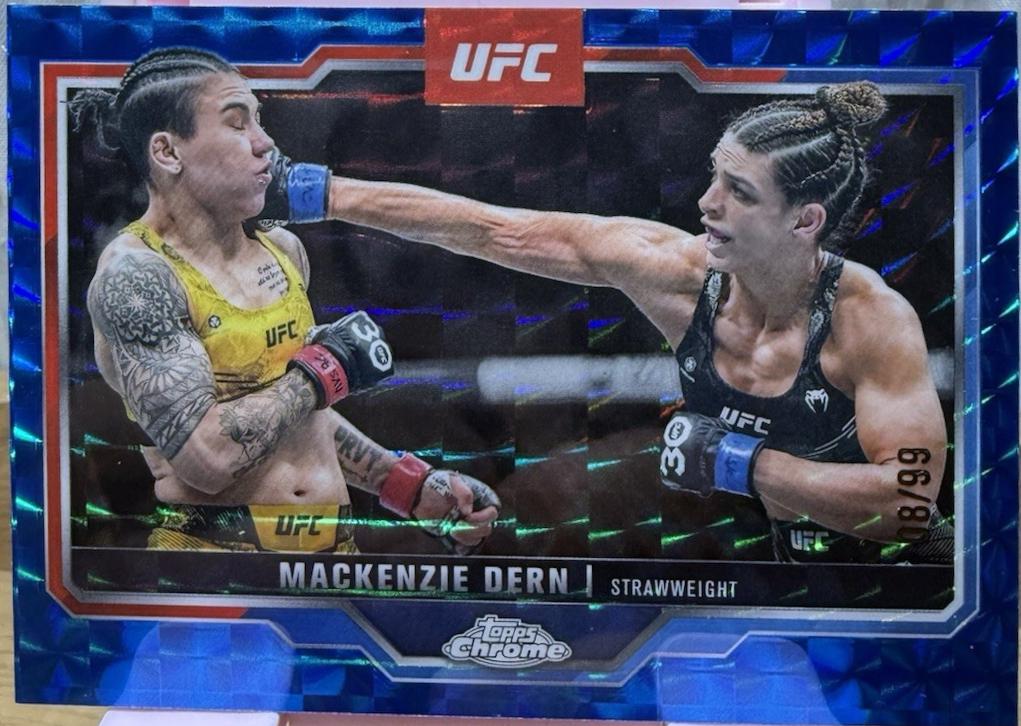 Mackenzie Dern [Blue Geometric Refractor] #183