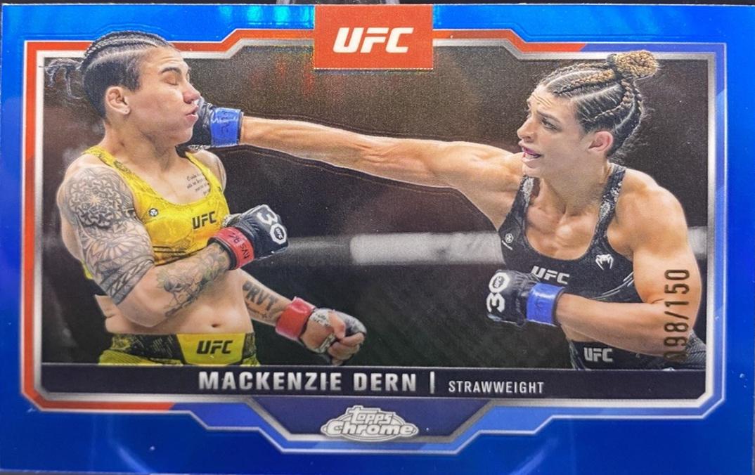 Mackenzie Dern [Blue Refractor] #183