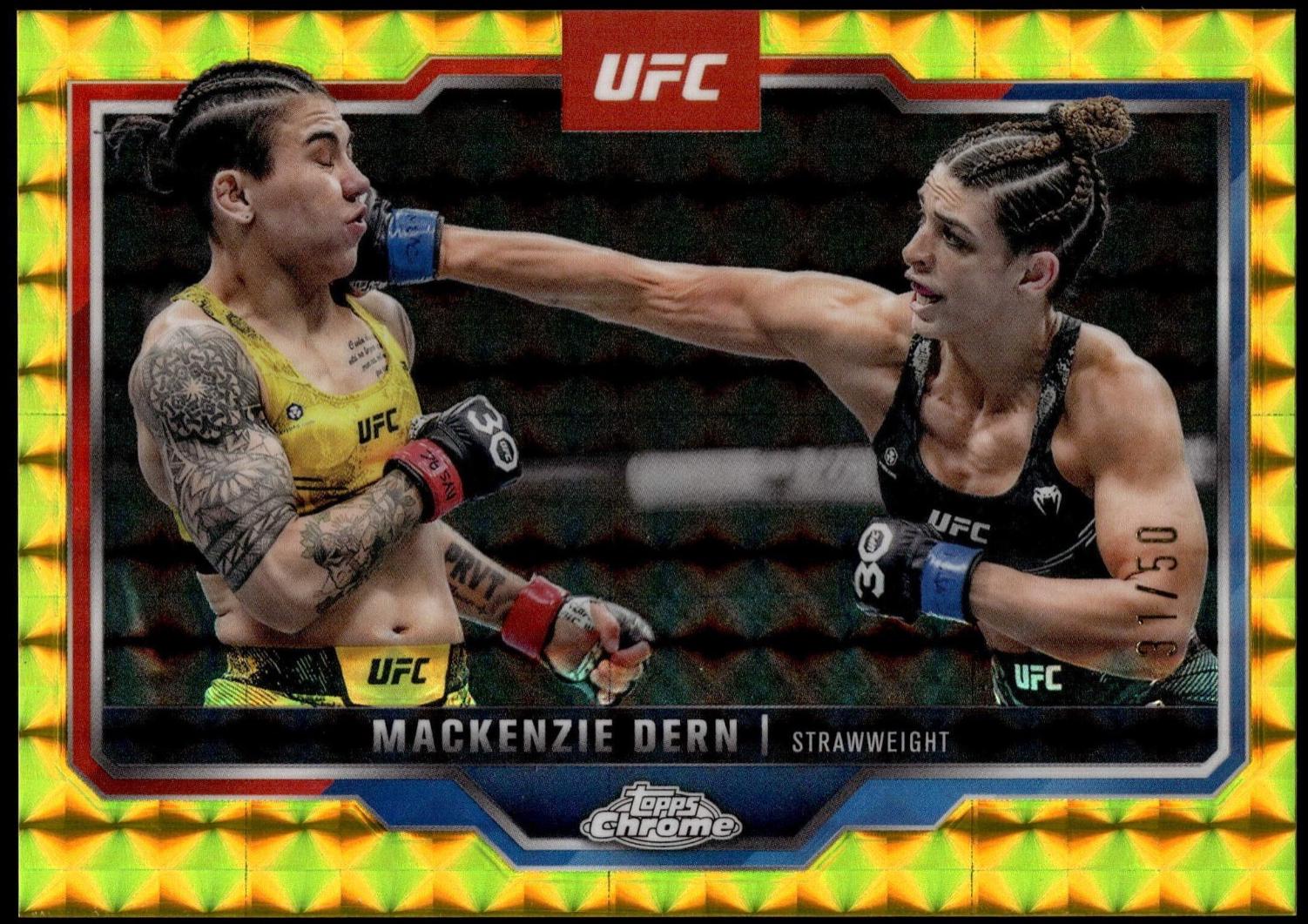 Mackenzie Dern [Gold Geometric Refractor] #183