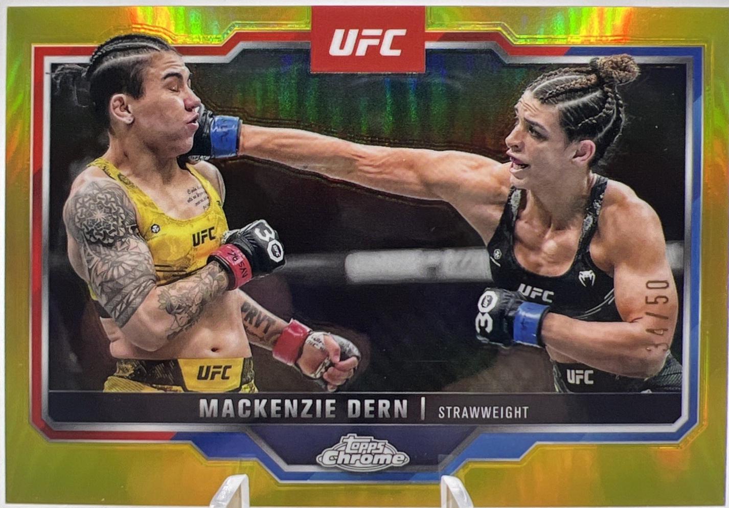Mackenzie Dern [Gold Refractor] #183