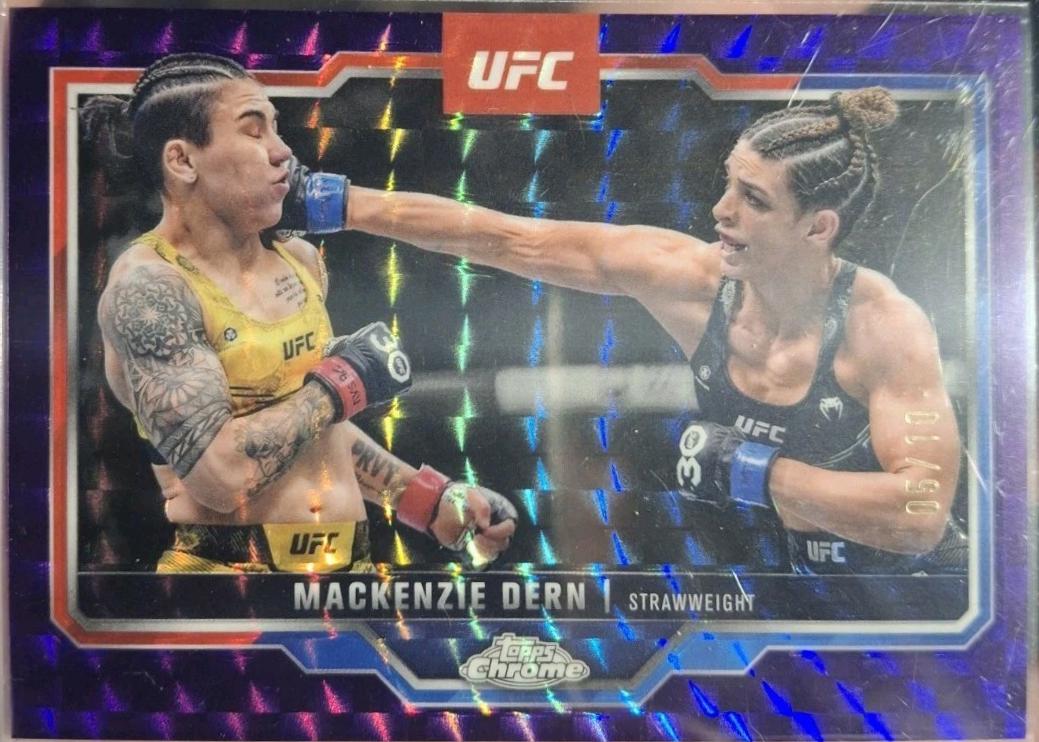 Mackenzie Dern [Purple Geometric Refractor] #183