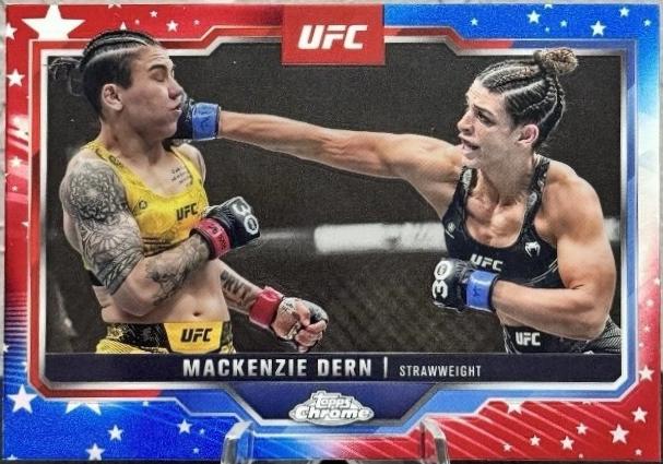 Mackenzie Dern [Red Blue Refractor] #183