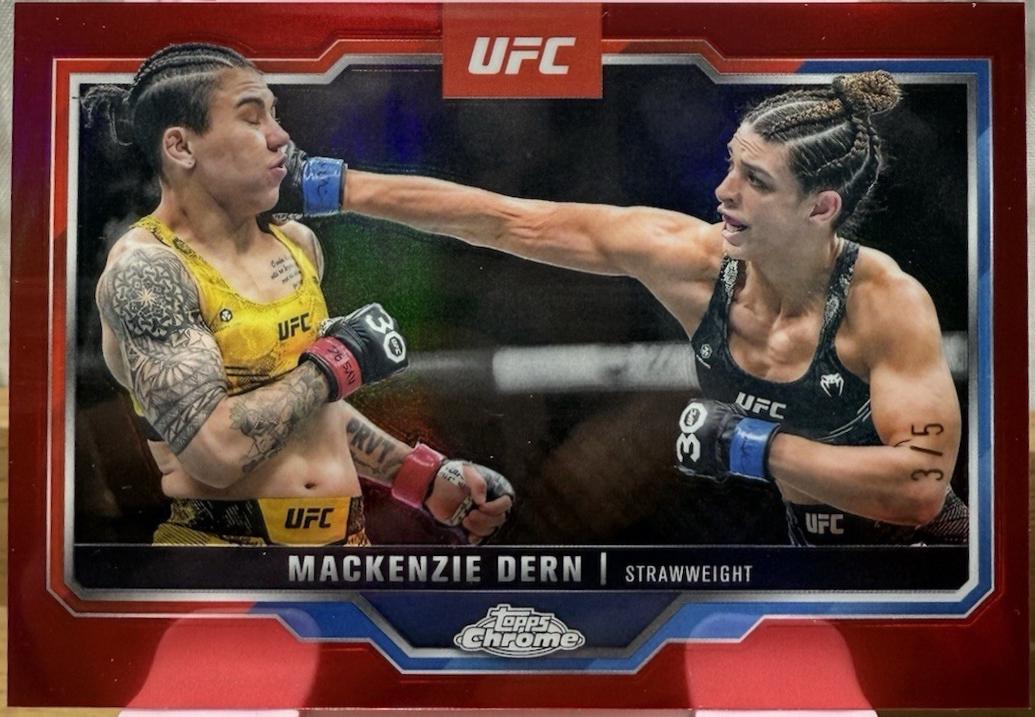 Mackenzie Dern [Red Refractor] #183