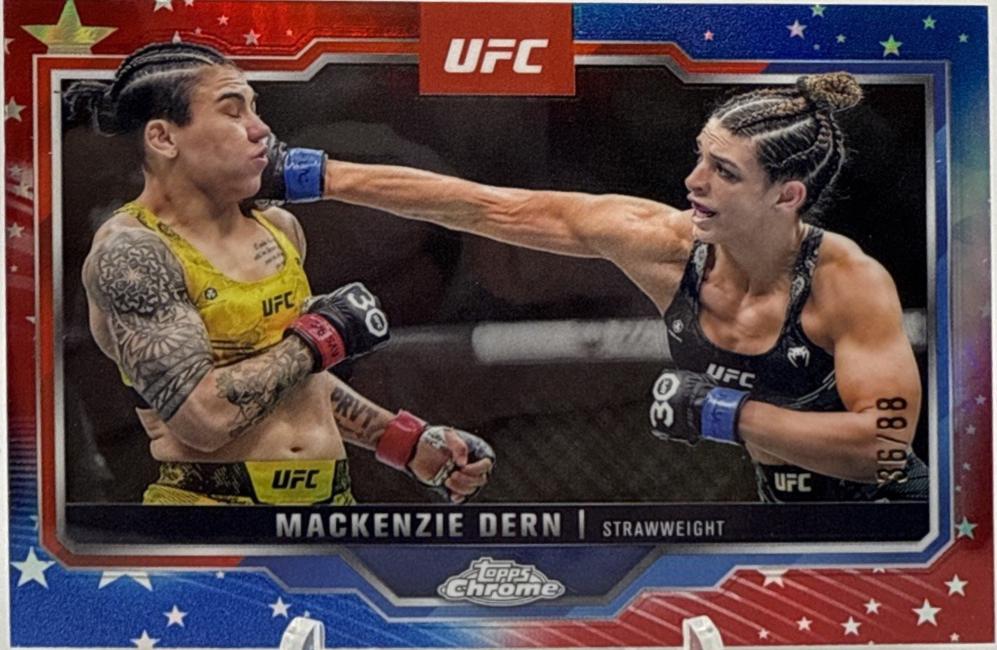 Mackenzie Dern [Red White Blue Refractor] #183