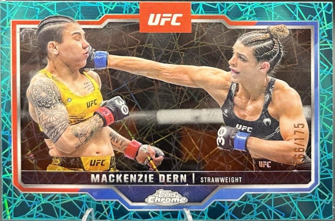Mackenzie Dern [Teal Lazer Refractor] #183