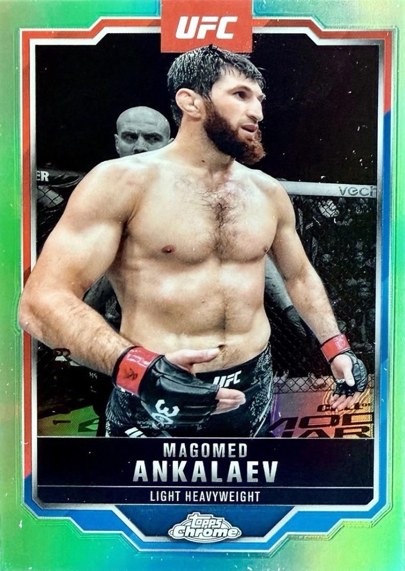 Magomed Ankalaev [Aqua Refractor] #21