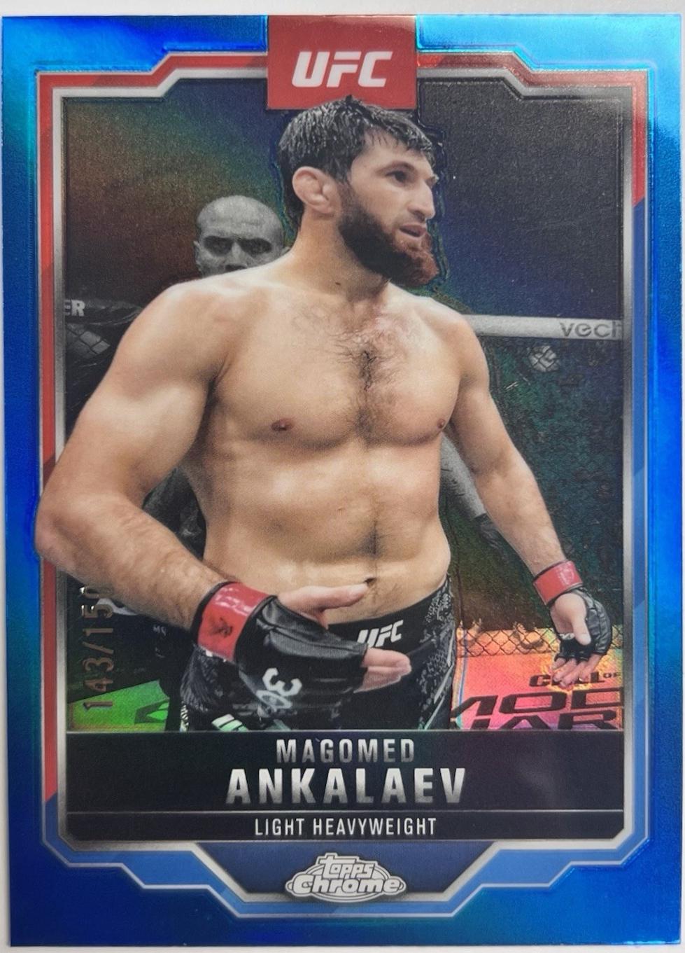 Magomed Ankalaev [Blue Refractor] #21
