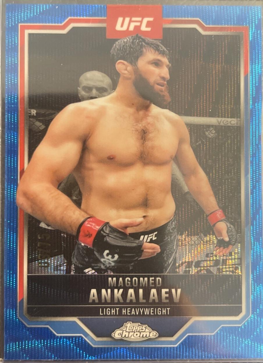 Magomed Ankalaev [Blue Wave Refractor] #21