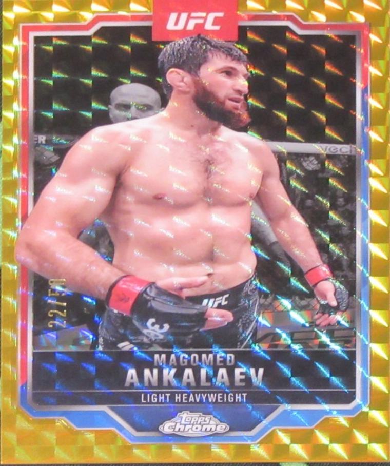 Magomed Ankalaev [Gold Geometric Refractor] #21