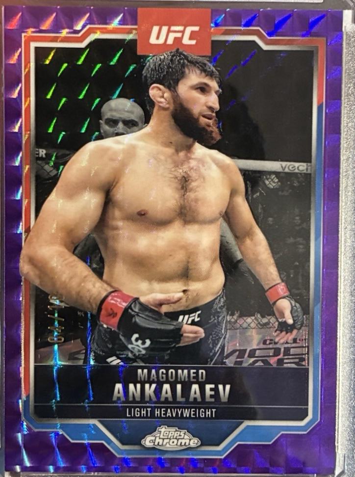 Magomed Ankalaev [Purple Geometric Refractor] #21