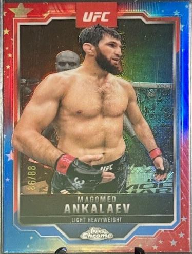 Magomed Ankalaev [Red White Blue Refractor] #21