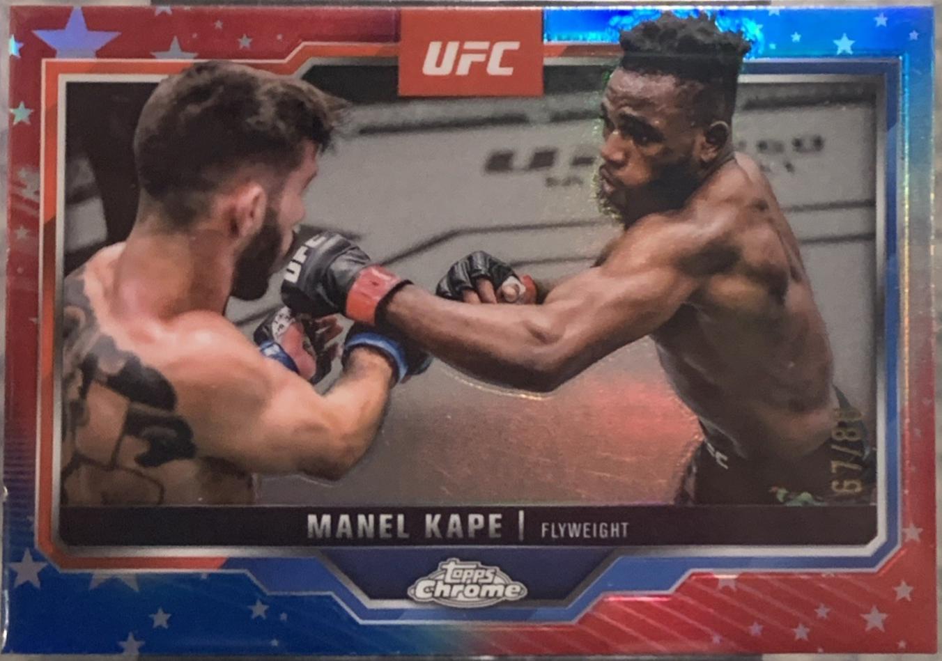Manel Kape [Red White Blue Refractor] #58