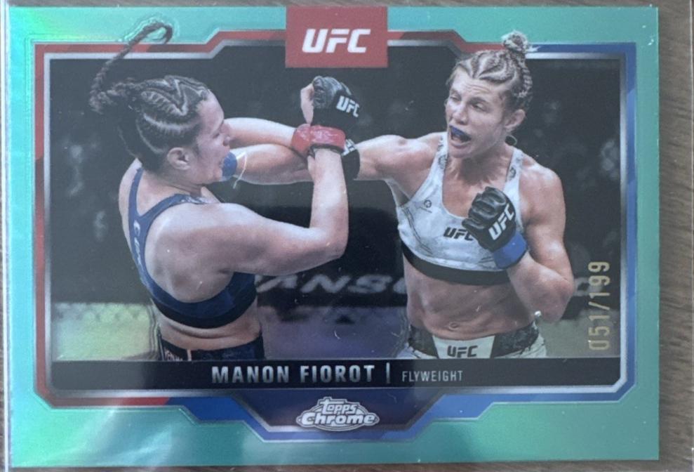 Manon Fiorot [Aqua Refractor] #92