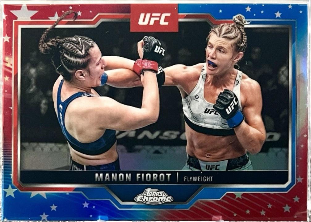 Manon Fiorot [Red White Blue Refractor] #92