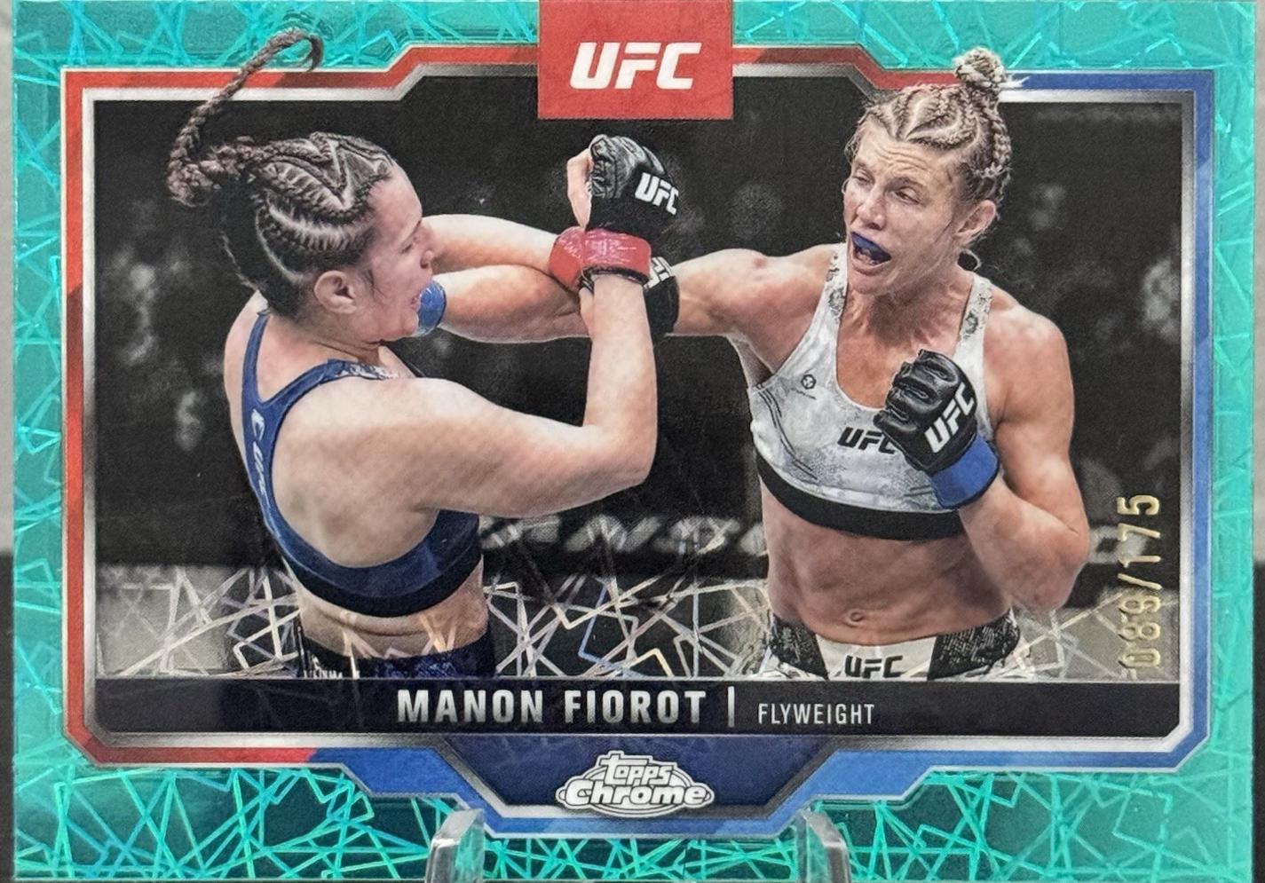 Manon Fiorot [Teal Lazer Refractor] #92