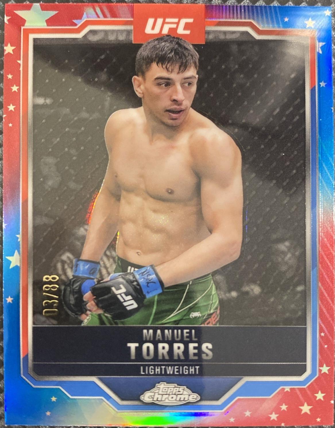 Manuel Torres [Red White Blue Refractor] #96