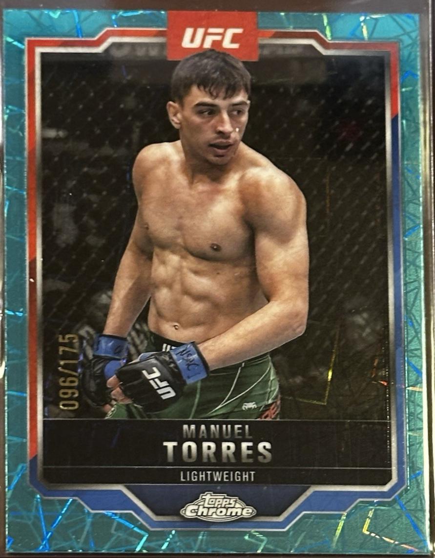 Manuel Torres [Teal Lazer Refractor] #96