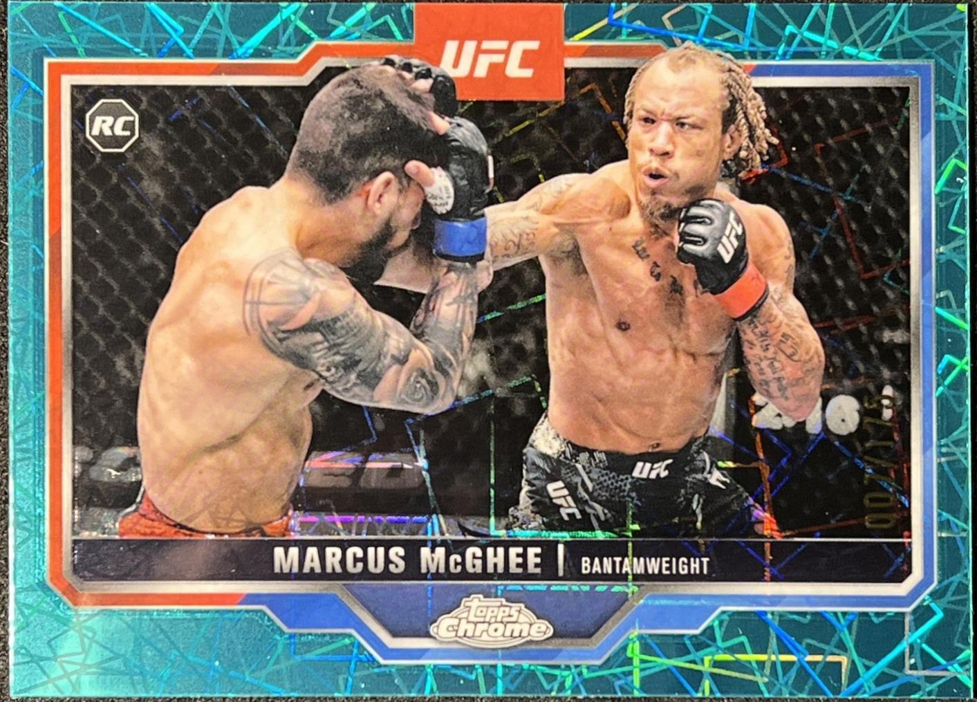 Marcus McGhee [Aqua Refractor] #121