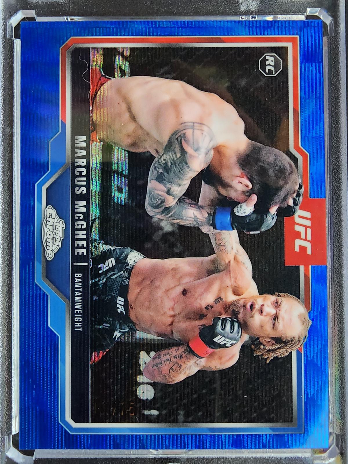 Marcus McGhee [Blue Wave Refractor] #121