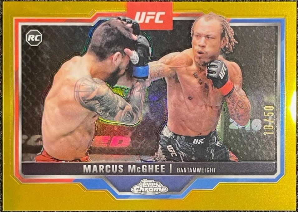 Marcus McGhee [Gold Refractor] #121