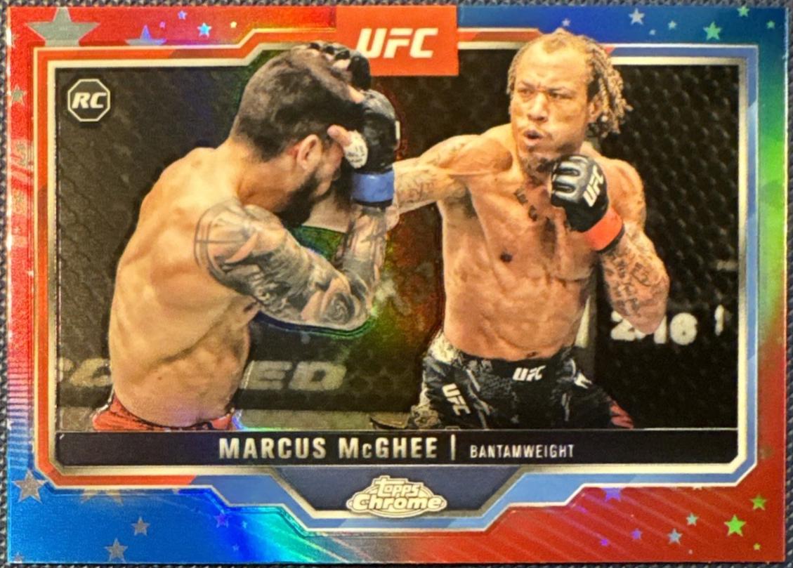 Marcus McGhee [Red Blue Refractor] #121
