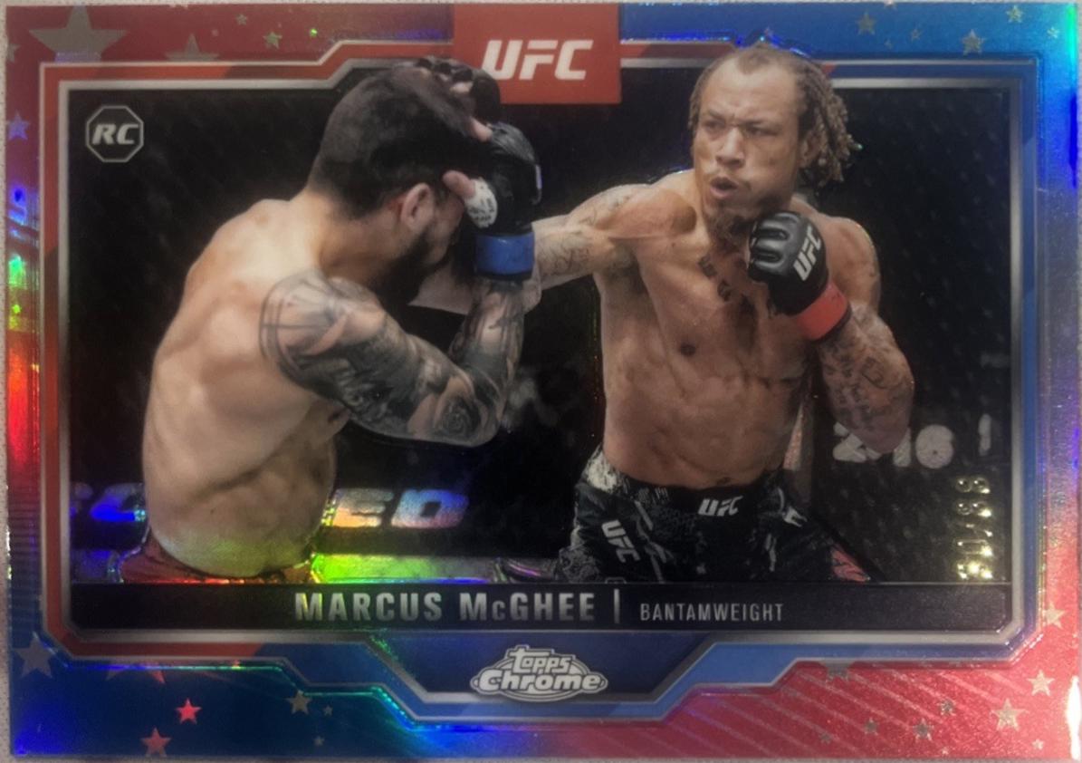 Marcus McGhee [Red White Blue Refractor] #121
