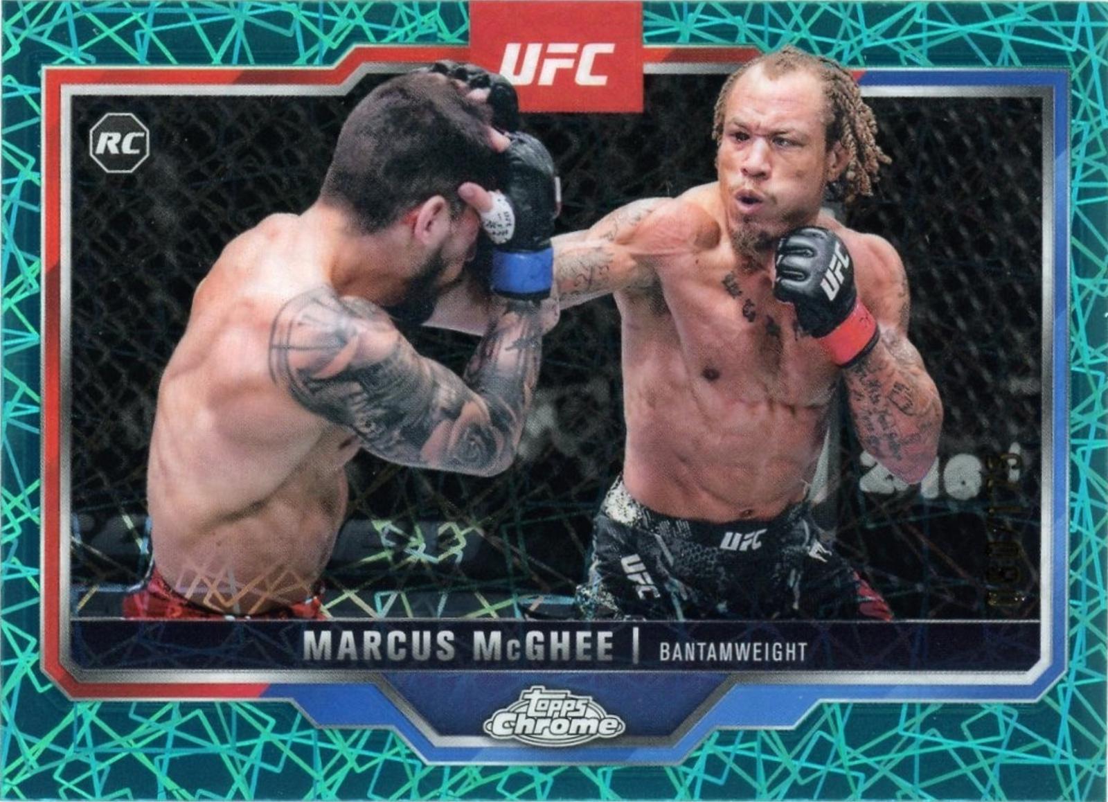 Marcus McGhee [Teal Lazer Refractor] #121