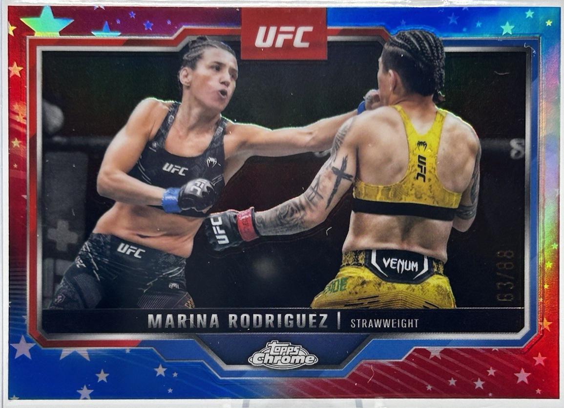 Marina Rodriguez [Red White Blue Refractor] #145