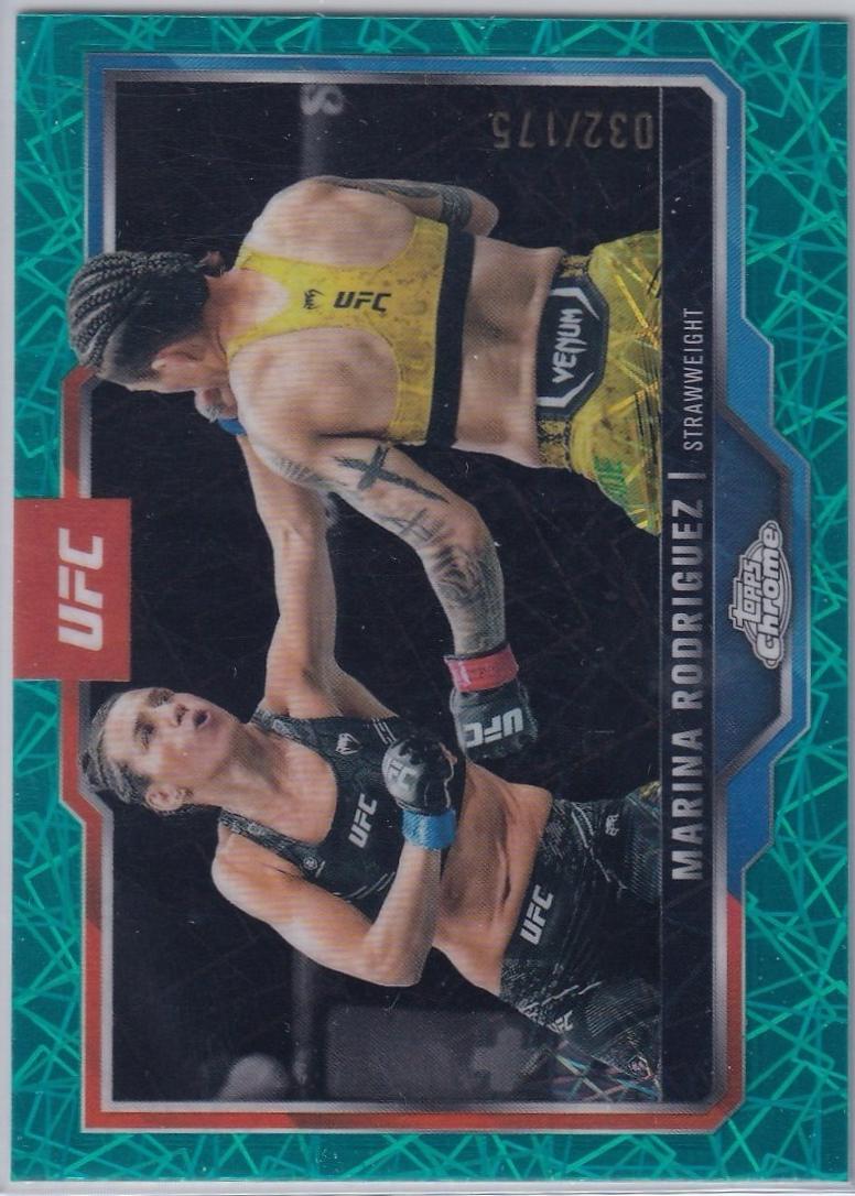 Marina Rodriguez [Teal Lazer Refractor] #145