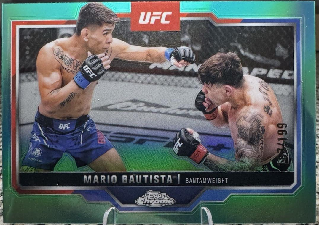 Mario Bautista [Aqua Refractor] #98