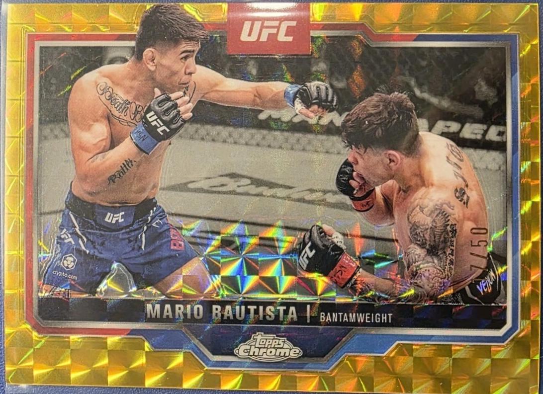 Mario Bautista [Gold Refractor] #98