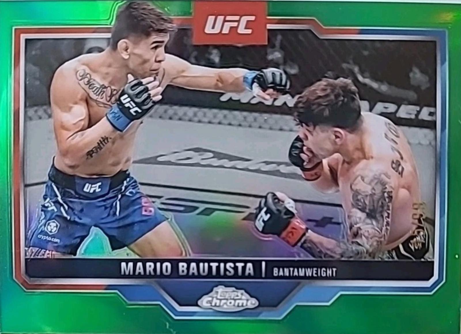 Mario Bautista [Green Refractor] #98