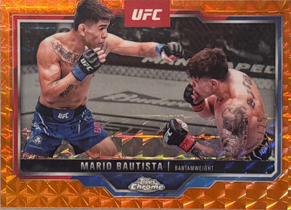 Mario Bautista [Orange Geometric Refractor] #98