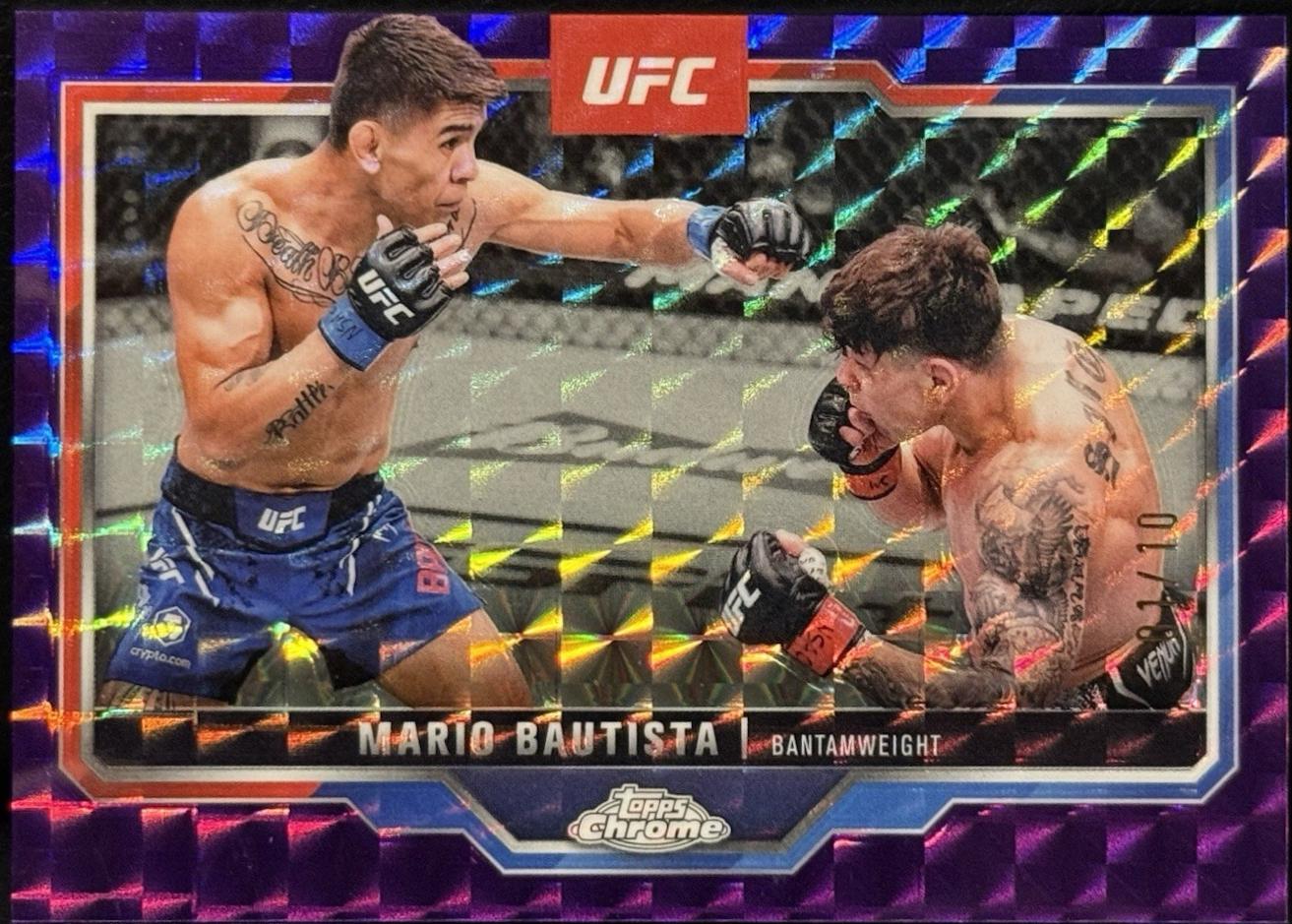 Mario Bautista [Purple Geometric Refractor] #98