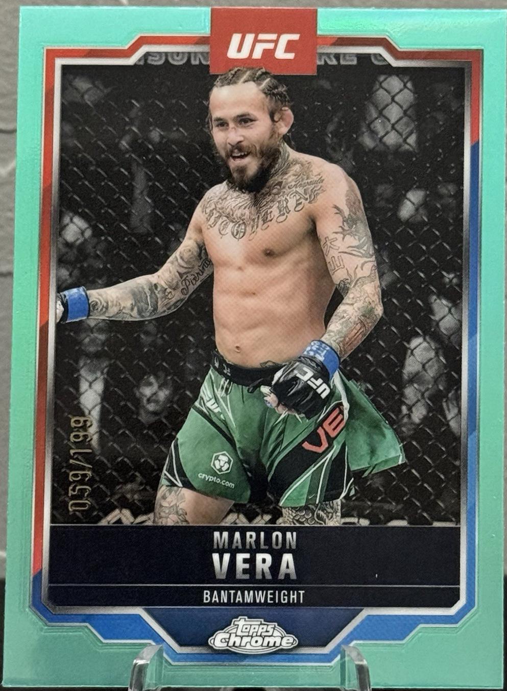 Marlon Vera [Aqua Refractor] #151